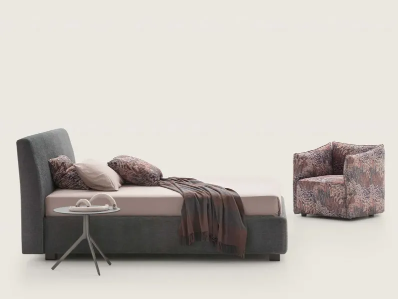 Letto matrimoniale con contenitore Break Le comfort a prezzo scontato