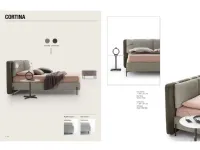 Letto design con contenitore Cortina Le comfort a prezzo scontato