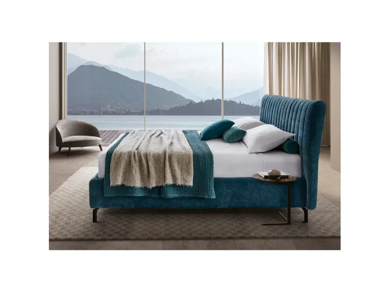 Letto matrimoniale moderno Goccia Artigianale a prezzo ribassato