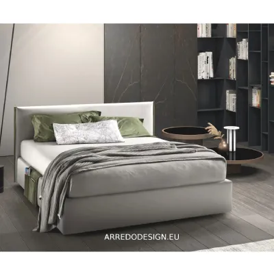 Letto matrimoniale moderno Good  Samoa a prezzo scontato