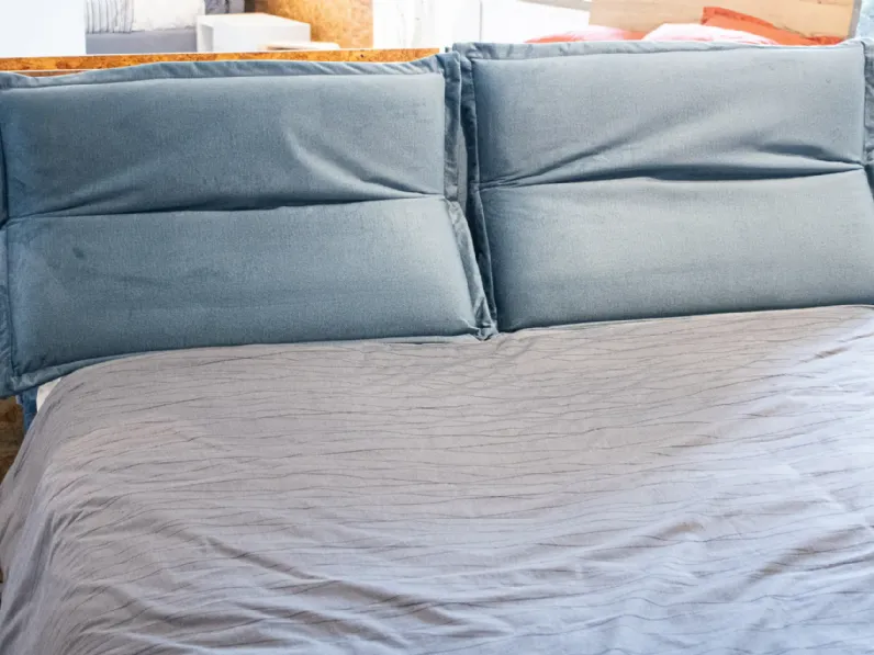 Letto matrimoniale moderno Jastine Ergogreen a prezzo scontato