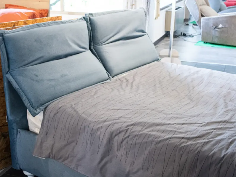 Letto matrimoniale moderno Jastine Ergogreen a prezzo scontato