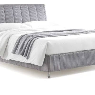 Letto moderno con contenitore Letto matrimoniale manon Hopplà a prezzo ribassato