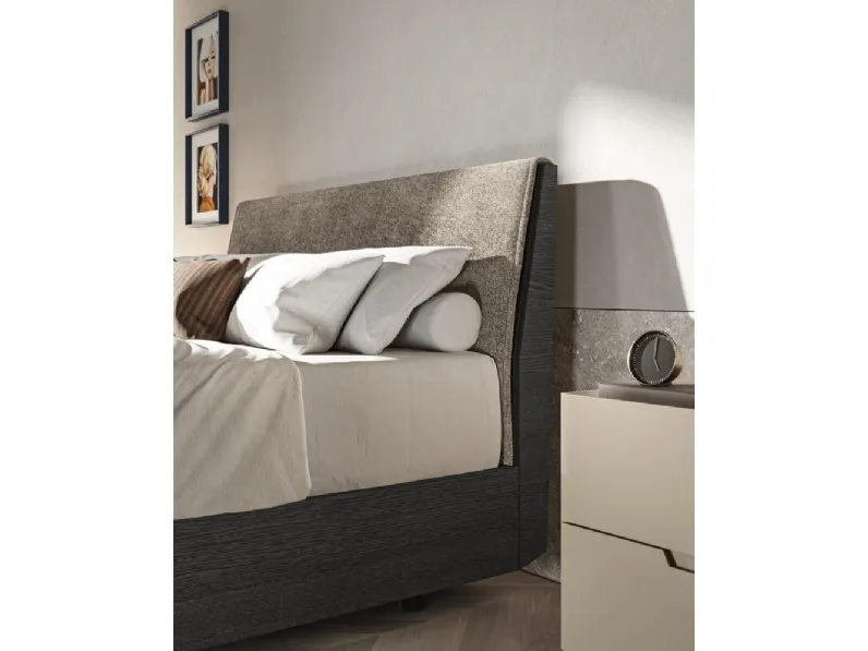 Letto matrimoniale design Nautilo Morassutti a prezzo scontato