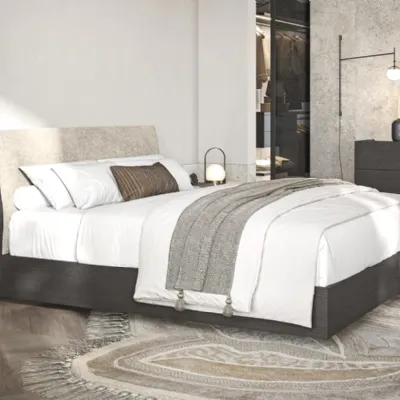 Letto matrimoniale design Nautilo Morassutti a prezzo scontato
