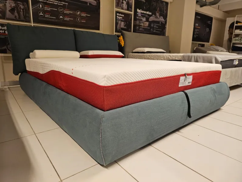 Letto imbottito con contenitore Sogno Tomasella a prezzo scontato