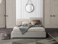 Letto imbottito con contenitore TowerLe comforta prezzo scontato