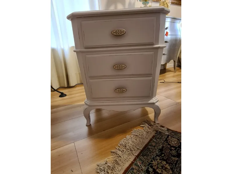 Letto matrimoniale con gambe Lotus Artigianale a prezzo ribassato