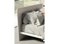 Letto in legno con gambe Quadro matrimonialeZg mobilia prezzo scontato