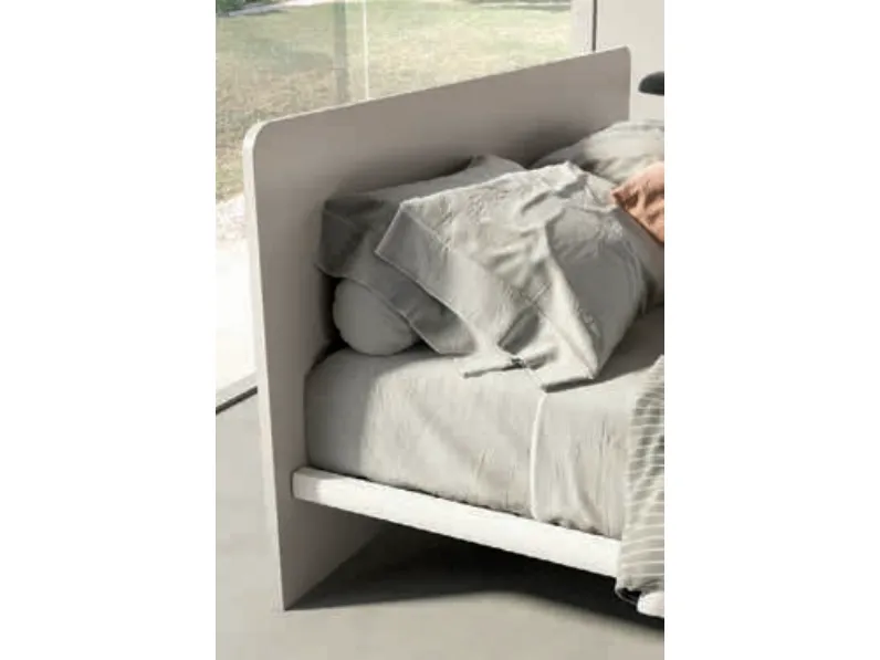 Letto in legno con gambe Quadro matrimoniale Zg mobili a prezzo scontato