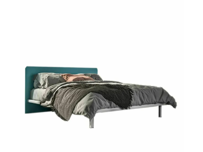 Letto in legno con gambe Quadro matrimoniale Zg mobili a prezzo scontato