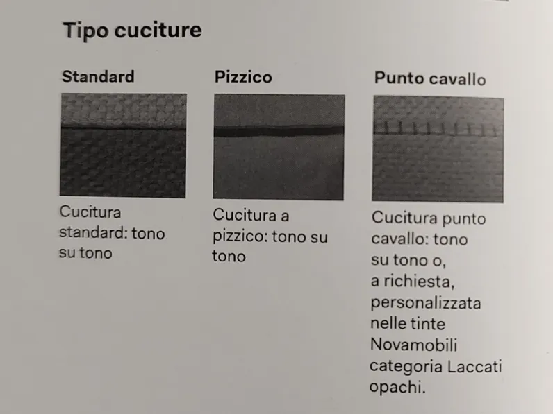 Letto matrimoniale con gambe Tuftè Novamobili a prezzo scontato