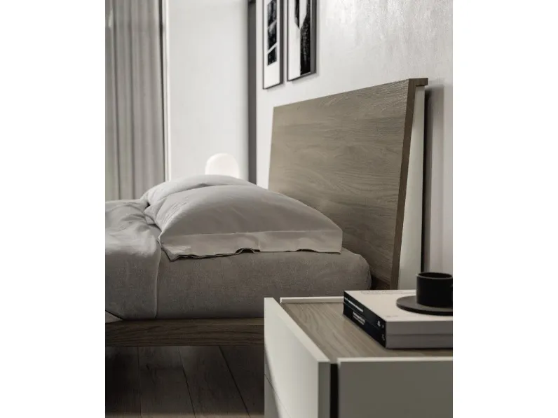 Letto in legno modello Zeo di Artigianale scontato 30%