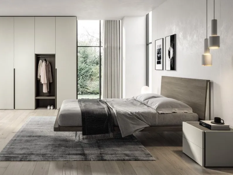 Letto in legno modello Zeo di Artigianale scontato 30%