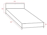 Letto classico Crono Artigianale con un ribasso del 45%