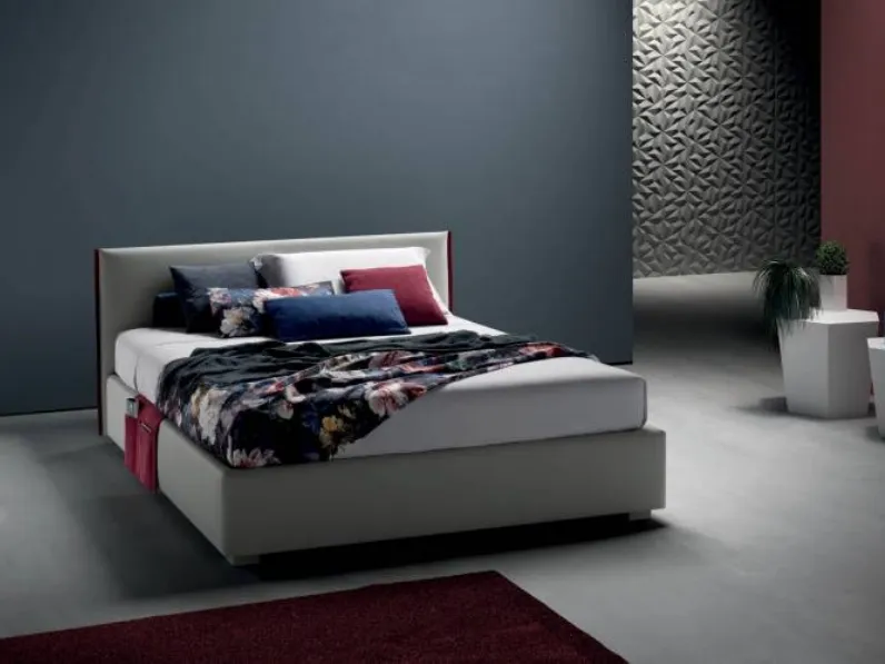 Letto imbottito con contenitore Good rim Samoa a prezzo scontato