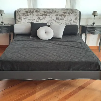 Letto imbottito con giroletto I solisti Mobilificio bellutti a prezzo scontato