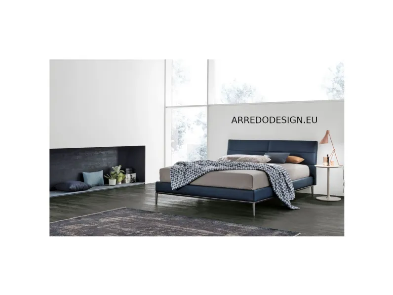 Letto matrimoniale design Berry V&nice a prezzo ribassato