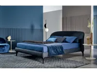 Letto design con giroletto Carnaby Twils a prezzo scontato