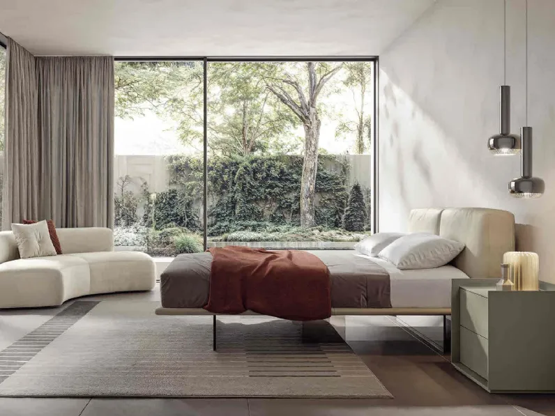 Letto matrimoniale design Filo 2 Veneran a prezzo scontato