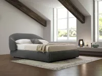 Letto matrimoniale con contenitore Kalin outlet Diotti.com a prezzo ribassato