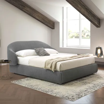 Letto matrimoniale con contenitore Kalin outlet Diotti.com a prezzo ribassato