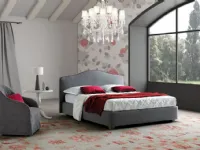 Letto matrimoniale design Rosa Le comfort a prezzo scontato