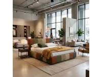 Letto matrimoniale design Terre d'autunno  Collezione esclusiva a prezzo scontato