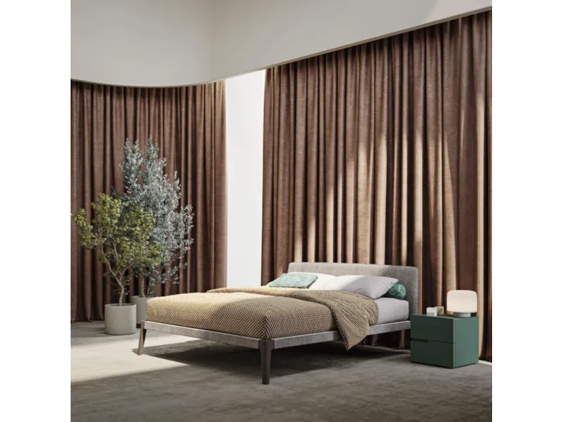Letto in legno modello Zenit di Morassutti scontato 40%