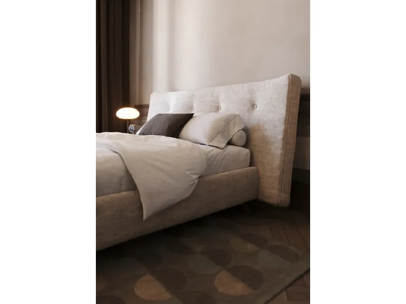 Letto matrimoniale con contenitore Diva Giessegi a prezzo ribassato