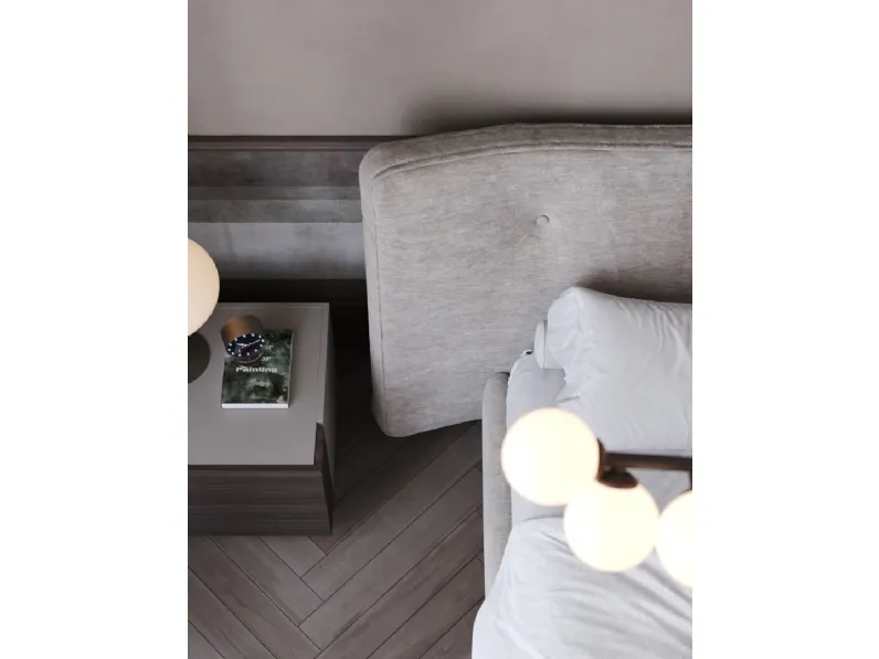 Letto matrimoniale con contenitore Diva Giessegi a prezzo ribassato