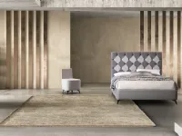 Letto imbottito con contenitore Letto matrimoniale mo con contenitore Artigianale a prezzo ribassato