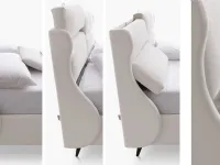 Letto imbottito con contenitore Letto matrimoniale se con contenitore Artigianale a prezzo scontato