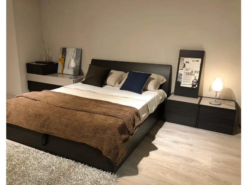 Approfitta dello sconto 45% sul letto Lettomatrimoniale bend di Novamobili