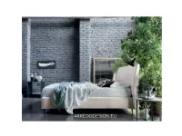 Letto imbottito modello Bali di Rigosalotti scontato 35%