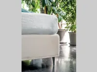 Letto imbottito modello Bali di Rigosalotti scontato 35%