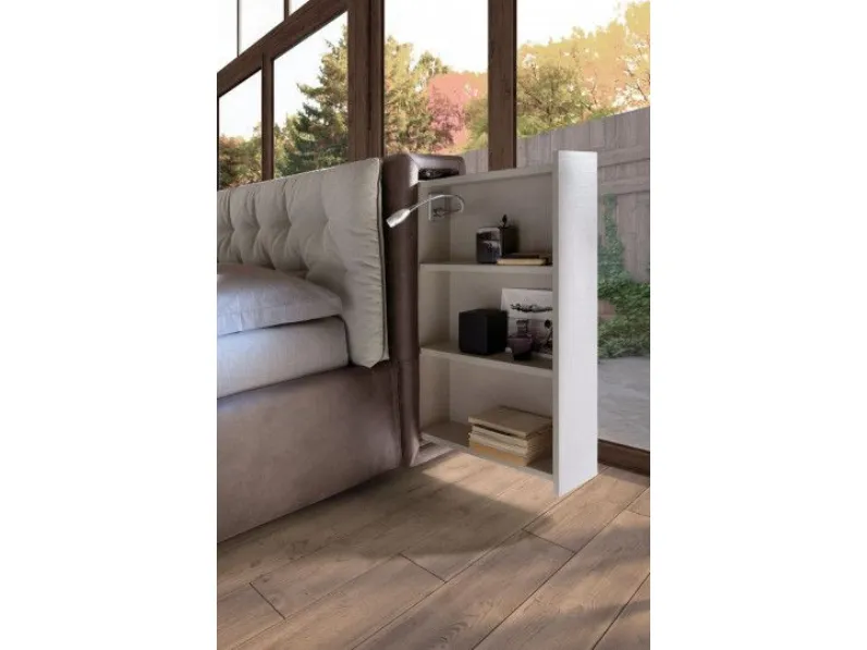 Letto matrimoniale moderno Dylan Artigianale a prezzo ribassato