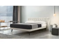 Letto imbottito con contenitore Gea *Rosinia prezzo scontato