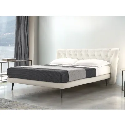 Letto imbottito con contenitore Gea *Rosinia prezzo scontato