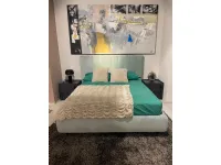 Letto matrimoniale moderno Ginevra Novaluna a prezzo scontato
