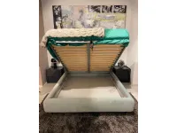 Letto matrimoniale moderno Ginevra Novaluna a prezzo scontato