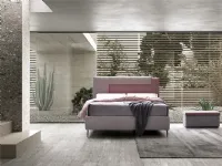 Letto matrimoniale sp di con contenitore Artigianale SCONTATO a PREZZI OUTLET