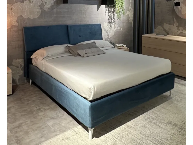 Letto matrimoniale moderno Set Tomasella a prezzo ribassato