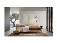 Letto design con giroletto Work Veneran a prezzo ribassato