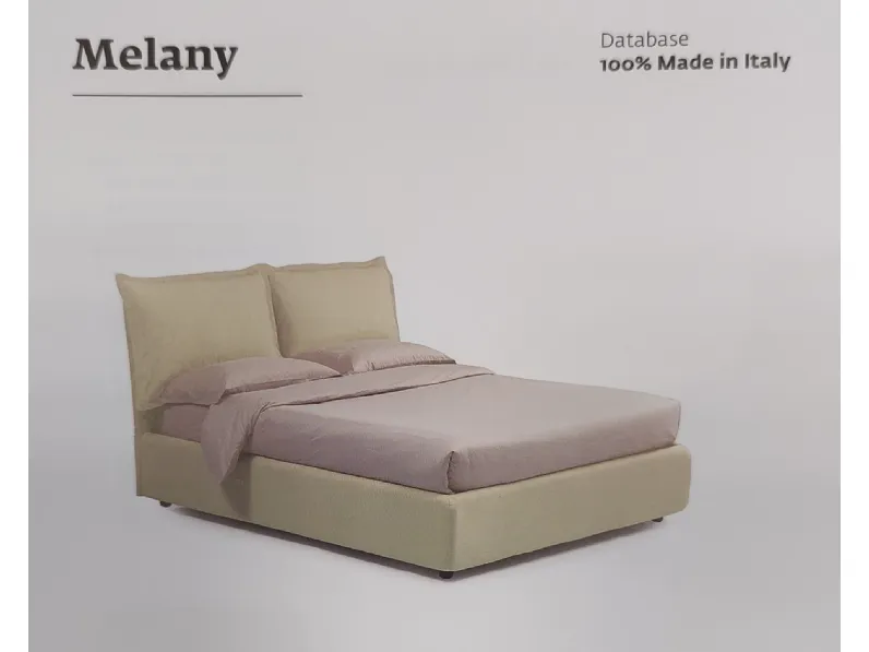 Letto moderno con contenitore Melany Collezione esclusiva a prezzo scontato