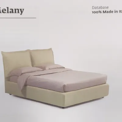 Letto moderno con contenitore Melany Collezione esclusiva a prezzo scontato