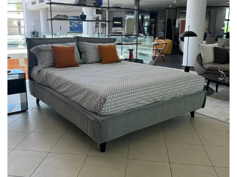 Letto moderno Metro di Oggioni SCONTATO 