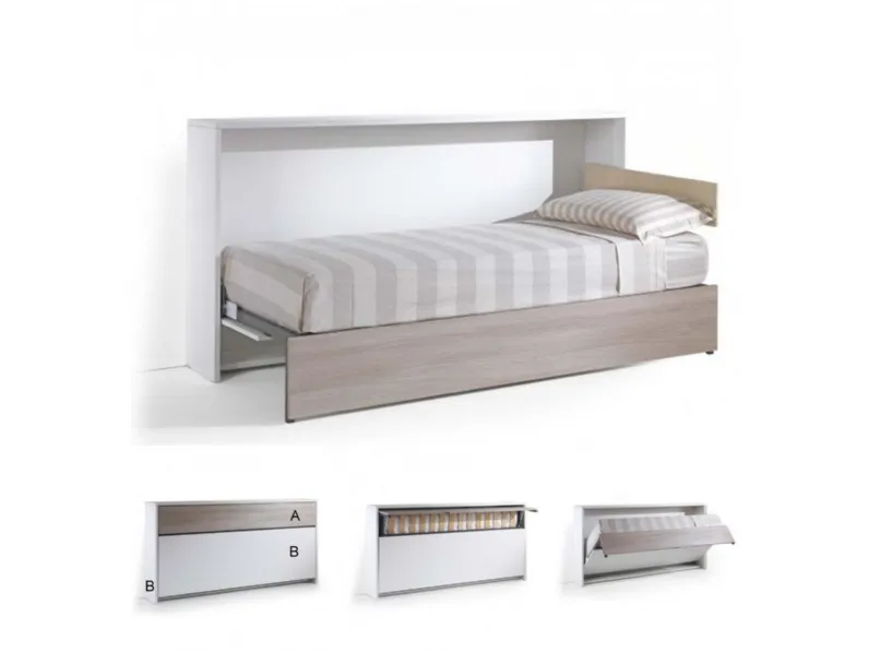 LETTO Mobile letto Maconi a PREZZI OUTLET