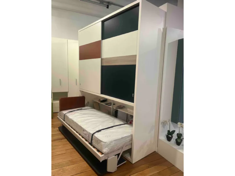 Letto moderno Kali ponte board 2561 Clei scontato 49%