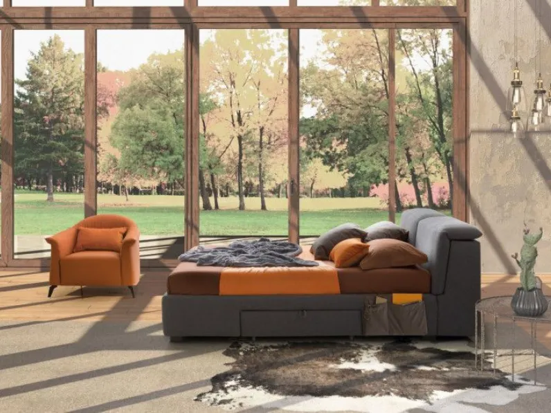 Letto imbottito modello Apollo di Le comfort scontato 35%